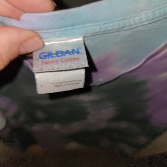 2 Tie Dye T-shirts unisex sz L - Picture 5 of 7